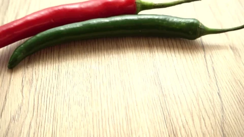 Free Video Stock Sliced And Whole Chilli Peppers Live Wallpaper - Re zero Wallpaper