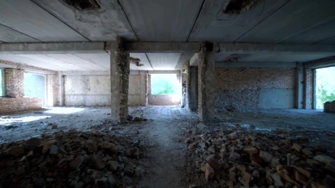 Free Video Stock Soldiers Entering An Abandoned Building Live Wallpaper - Video Wallpaper