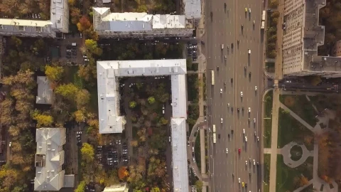 Stock Footage Wide Roads Through A City Live Wallpaper - St patrick Wallpaper