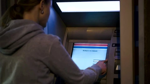 Stock Footage Using An Atm Machine Live Wallpaper animated wallpaper preview