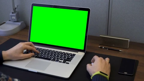 Stock Footage Using A Laptop Mouse Live Wallpaper animated wallpaper preview