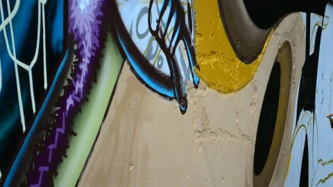 Stock Footage Urban Artist Painting A Mural Live Wallpaper animated wallpaper preview