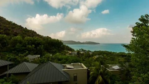 Stock Footage Tropical Island Landscape View Live Wallpaper animated wallpaper preview