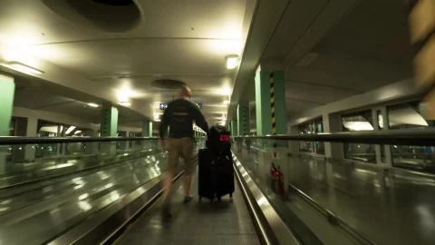 Stock Footage Travelling Through An Airport Live Wallpaper animated wallpaper preview