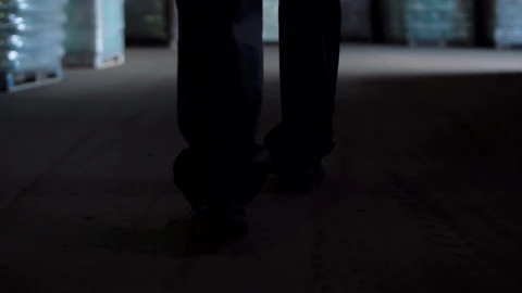 Stock Footage Worker Man Walking In A Warehouse Live Wallpaper Free animated wallpaper preview