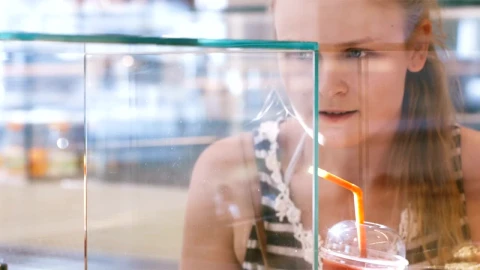 Stock Footage Woman Looking In A Bakery Window Live Wallpaper Free - Wallpaper Wallpaper