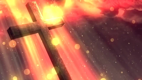 Stock Footage Wooden Cross And Heavenly Rays Live Wallpaper Free - Wallpaper Wallpaper