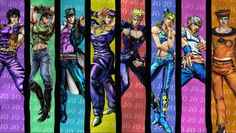 All Jojos Flag Live Wallpaper Anime - Live Wallpaper