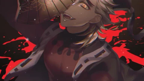 Mobile Anime Doma Demon Slayer Live Wallpaper For Phone - Live Wallpaper