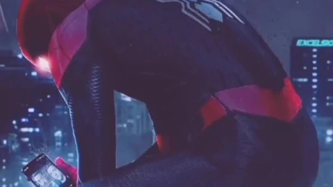 Android  iOS iPhone  Spiderman Dark Rain Phone Night live wallpaper - Jack o lantern Wallpaper