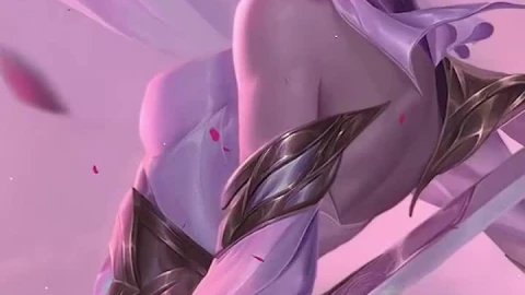 Live Phone Soaring Sword Fiora League Of Legends Wallpaper To iPhone And Android - Jack o lantern Wallpaper