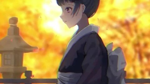 Live Phone Demon Horns Girl Kimono Wallpaper To iPhone And Android - Live desktop wallpaper Wallpaper