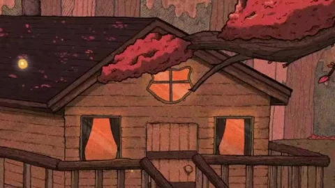 Cool cabin in the forest iphone wallpaper aesthetic - Live desktop wallpaper Wallpaper
