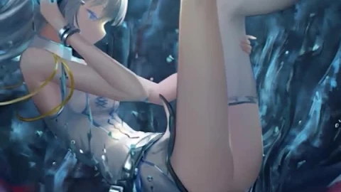 iPhone And Android Hatsune Miku Underwater Phone Live Wallpaper - Live desktop wallpaper Wallpaper