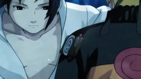 Naruto And Sasuke Reunion Wallpaper of Anime - Stock Video Ice Cubes Thawing On Black Background Animated Wallpaper Wallpaper