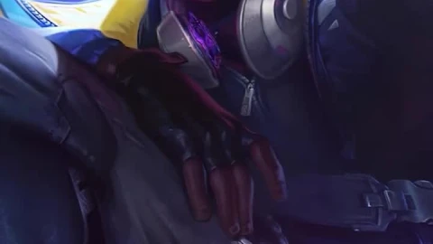 iPhone And Android True Damage Ekko League Of Legends Phone Live Wallpaper - Stock Video Ice Cubes Thawing On Black Background Animated Wallpaper Wallpaper