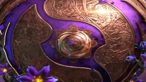 Dota 2 Ti9 For iPhone Wallpaper - Stock Video Ice Cubes Thawing On Black Background Animated Wallpaper Wallpaper