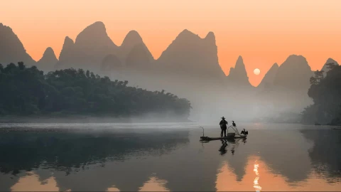 Li River China Live Wallpaper animated wallpaper preview