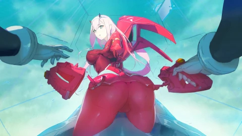 Darling in the franxx 02 Live Wallpaper Anime animated wallpaper preview