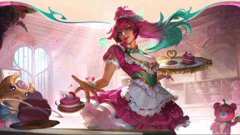 Cafe Cuties Sivir Live Wallpaper animated wallpaper preview