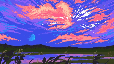 The Painter Pixel Live Wallpaper animated wallpaper preview