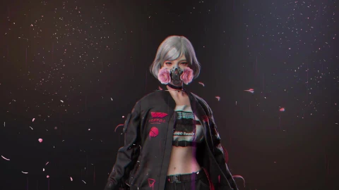 Cyberpunk Schoolgirls A revolutionist Live Wallpaper animated wallpaper preview
