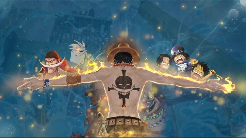 Fire One Piece Live Wallpaper animated wallpaper preview