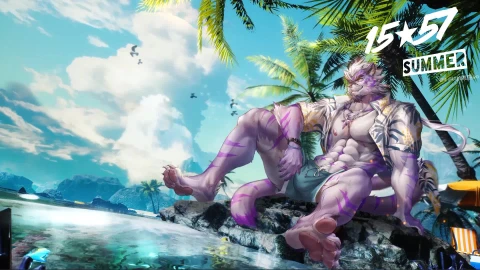 Summer Furry Live Wallpaper animated wallpaper preview