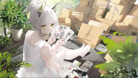 Arknights Kaltsit Live Wallpaper Anime animated wallpaper preview