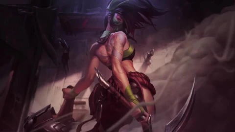 Akali Lively Wallpaper animated wallpaper preview