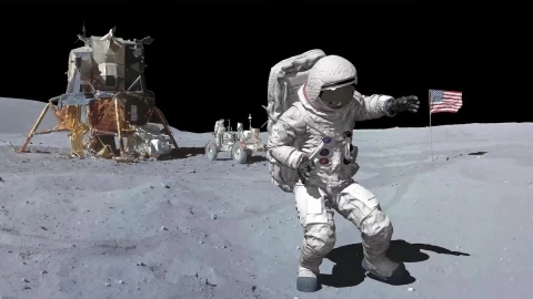 Astronaut 001 Lively Wallpaper animated wallpaper preview