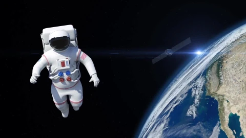 Astronaut 006 Lively Wallpaper animated wallpaper preview