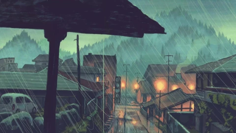 rain 001 Lively Wallpaper – Free Live Wallpaper