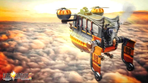 Final Fantasy IX Ship Live Wallpaper – Free Live Wallpaper