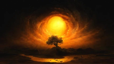 Golden Blossom Live Wallpaper animated wallpaper preview