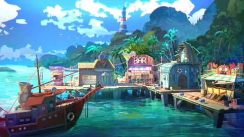 Exotic Tropical Harbor Live Wallpaper – Free Live Wallpaper