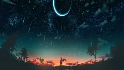 Star Shower Live Wallpaper PC animated wallpaper preview
