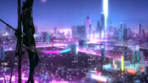 Cyberpunk Ninja Neon Metropolis Live Wallpaper PC – Free Live Wallpaper