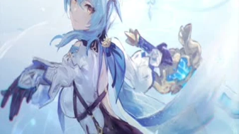 Eula Glacial Illumination Song Of Broken Pines Genshin Impact Live Wallpaper PC – Free Live Wallpaper