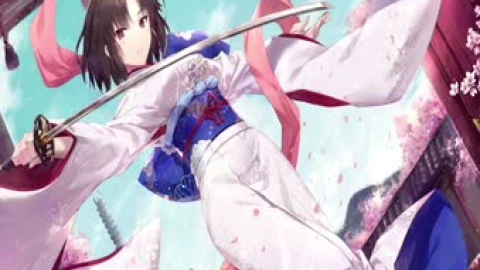 Ryougi Shiki Sakura Samurai Kara No Kyoukai Live Wallpaper PC – Free Live Wallpaper