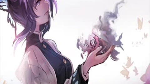 Shinobu Kocho The Insect Pillar Demon Slayer Live Wallpaper PC – Free Live Wallpaper