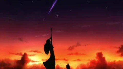 Sunset Shooting Star Live Wallpaper PC – Free Live Wallpaper