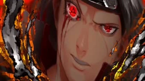 Uchiha Itachi Amaterasu Black Flames Live Wallpaper PC – Free Live Wallpaper