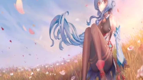 Cute Ganyu GI Live Wallpaper animated wallpaper preview
