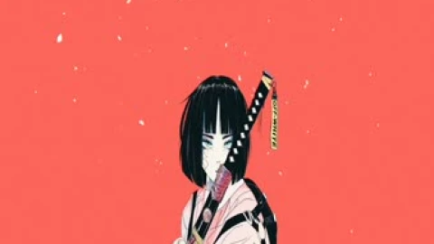Samurai Purple Background Live Wallpaper – Free Live Wallpaper