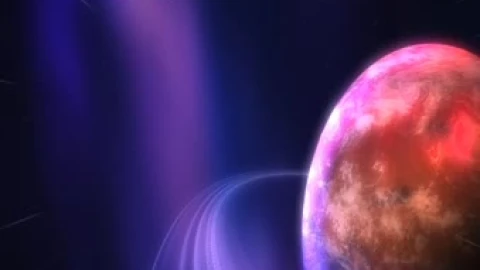 The Ringed Planet Animated Wallpaper animated wallpaper preview