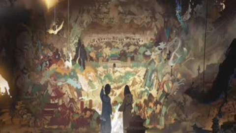 Dunhuang Wonderful Night Animated Wallpaper – Free Live Wallpaper
