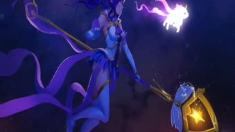 Star Guardian Janna Live Wallpaper animated wallpaper preview