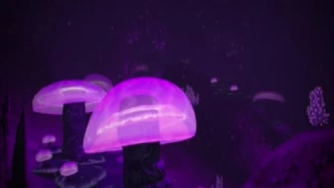 Subnautica Purple Cave Video Wallpaper – Free Live Wallpaper