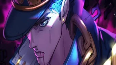Jojo 承太郎 白金之星 Live Wallpaper – Free Live Wallpaper